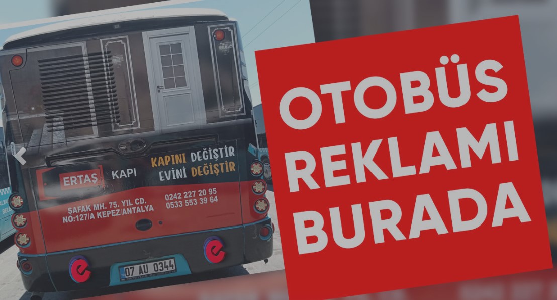 Antalya Otobüs Reklamları